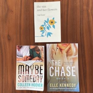 3 Paperback Books
